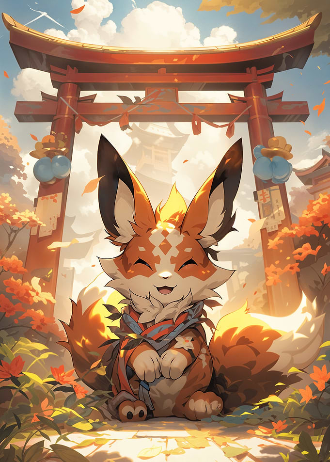 Smiling Fox Spirit