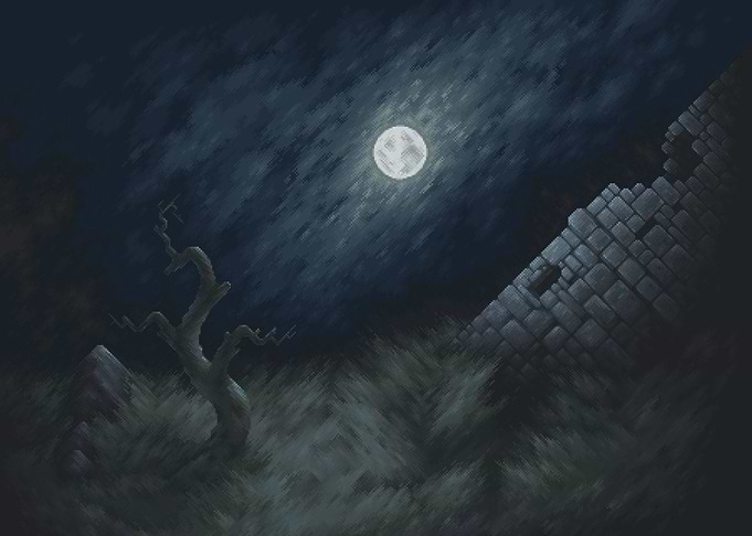 Moonlit Ruins