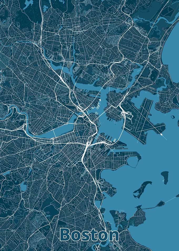 Boston City Map