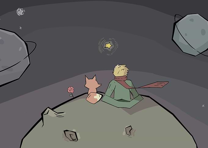 The Little Prince and Fox