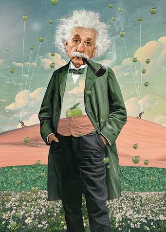 Einstein and Apples