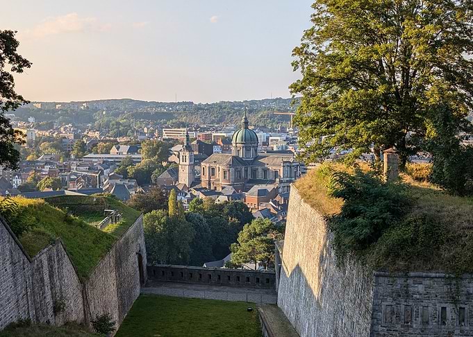 Namur, Citadelle, St-Aubain