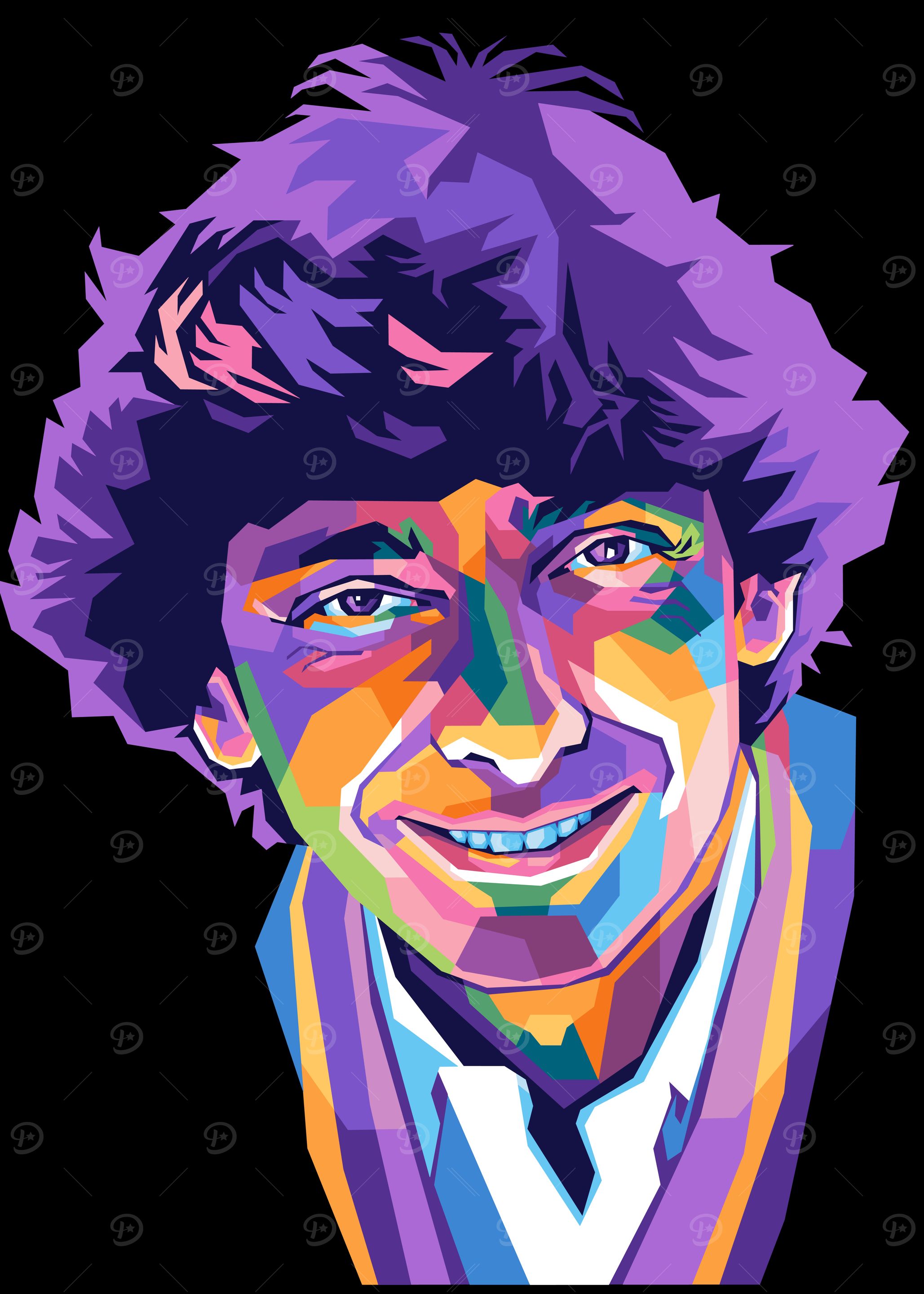 Barry Manilow Pop Art Portrait