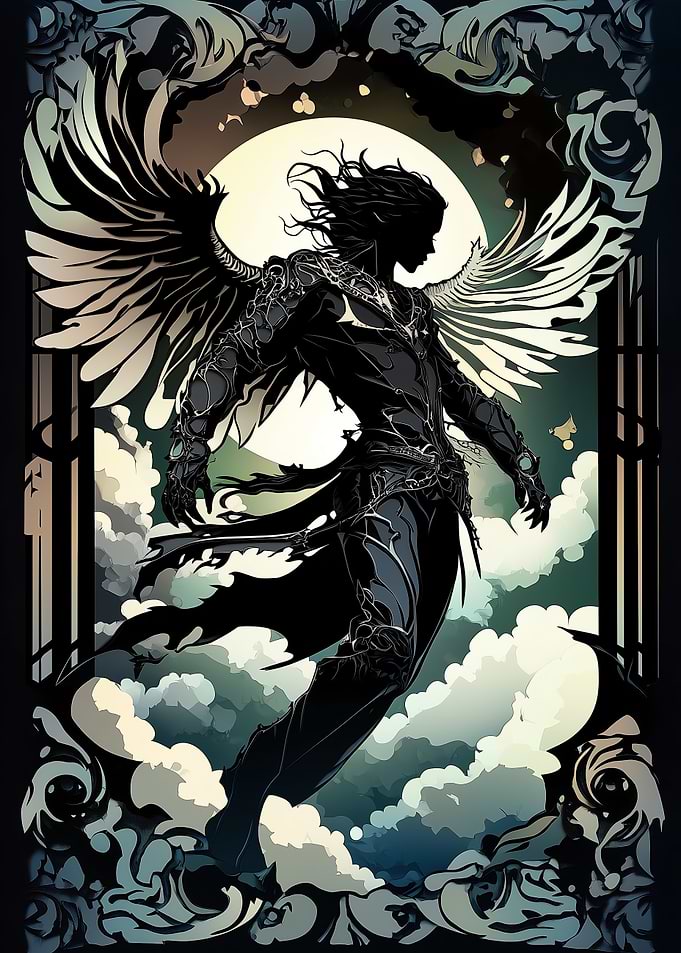 Angel Silhouette