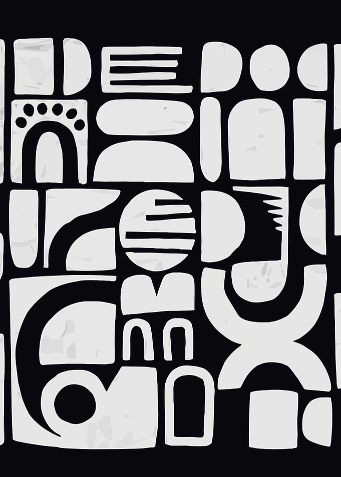 Abstract Uniqness Geometric Pattern