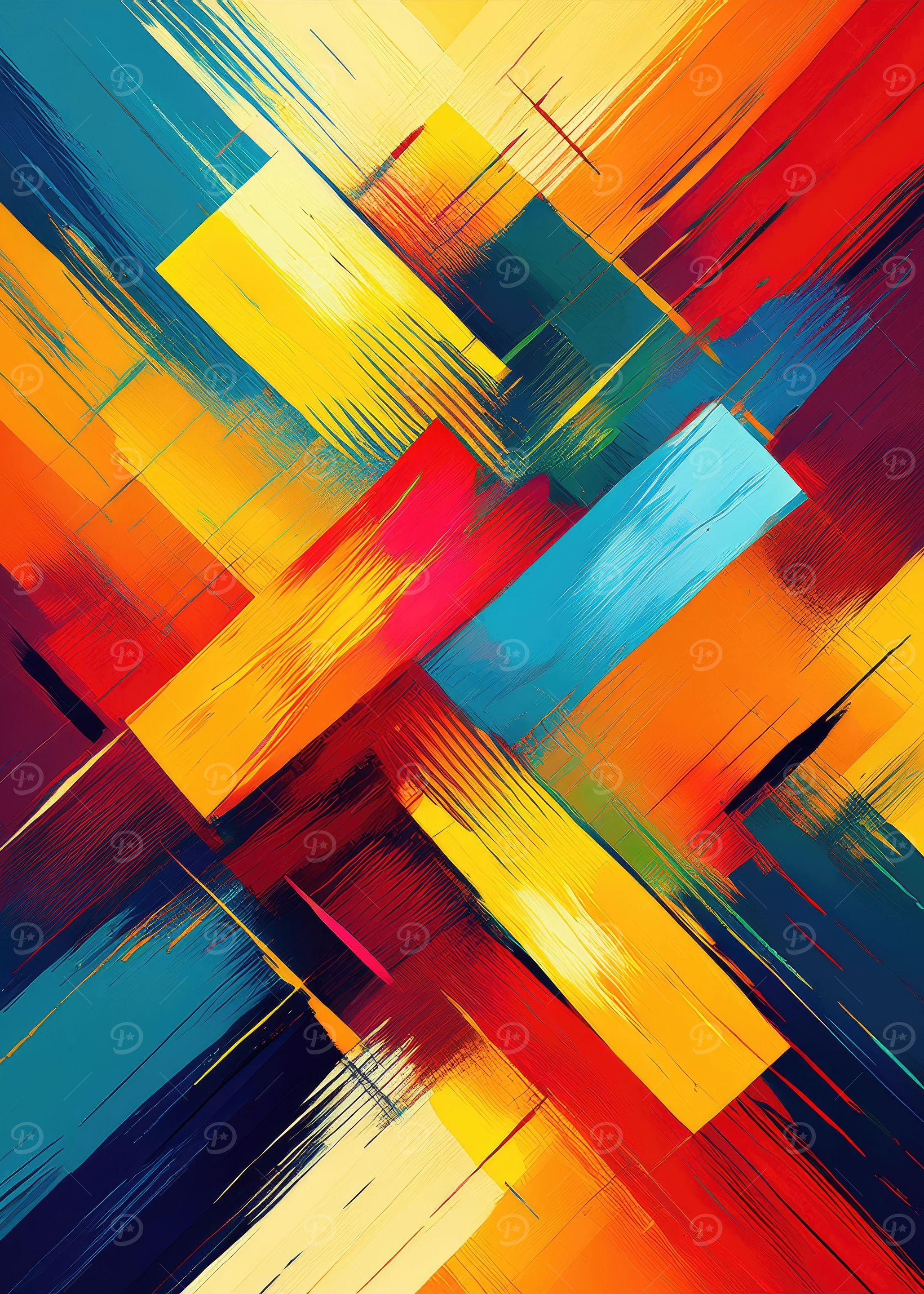 Abstract Geometric Art