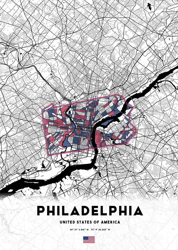 Philadelphia City Map