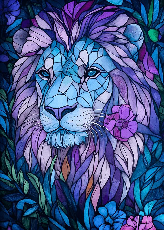 Lion in Bloom