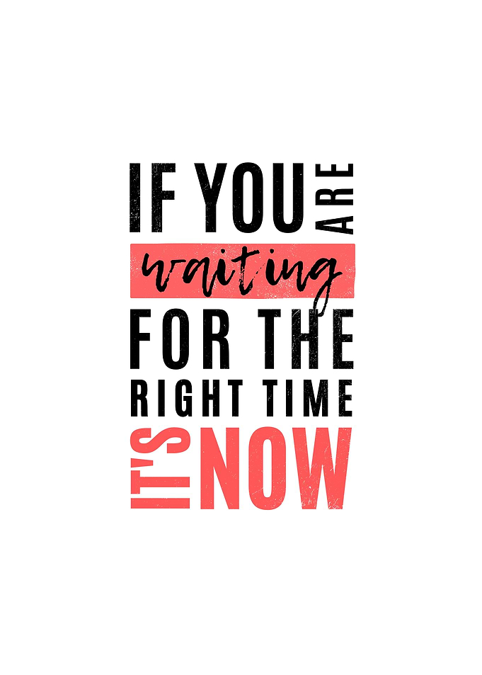 If You Are Waiting