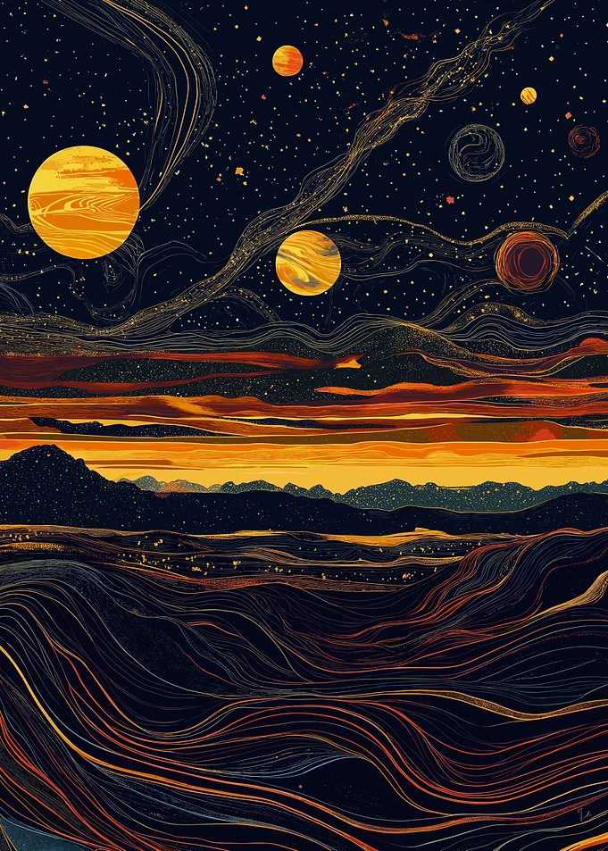 Sunrise in Space