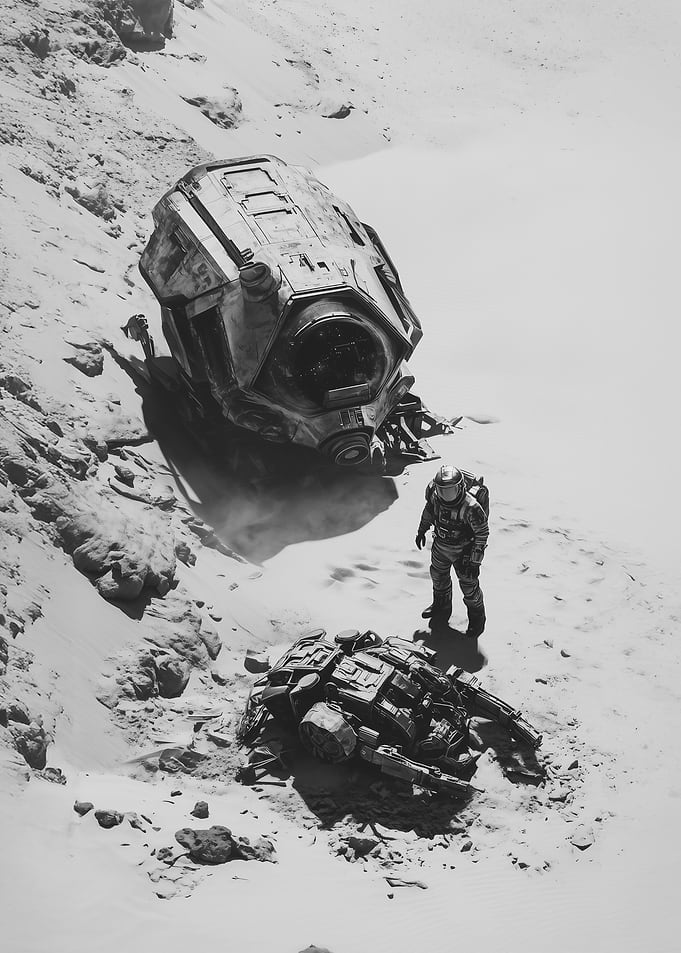 Spacecraft Crash Site