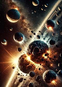 Cosmic Collision