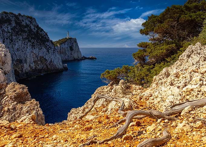 Lighthouse on a Cliff