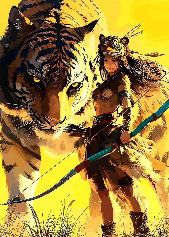Tiger Spirit Warrior