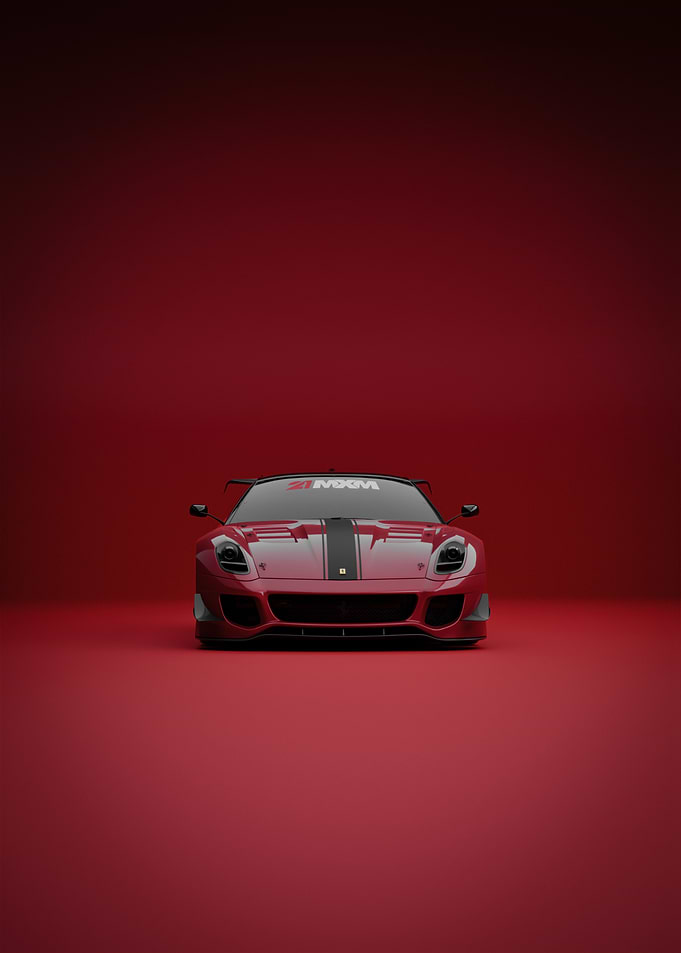 Ferrari 599XX Evoluzione 2011 - Front View