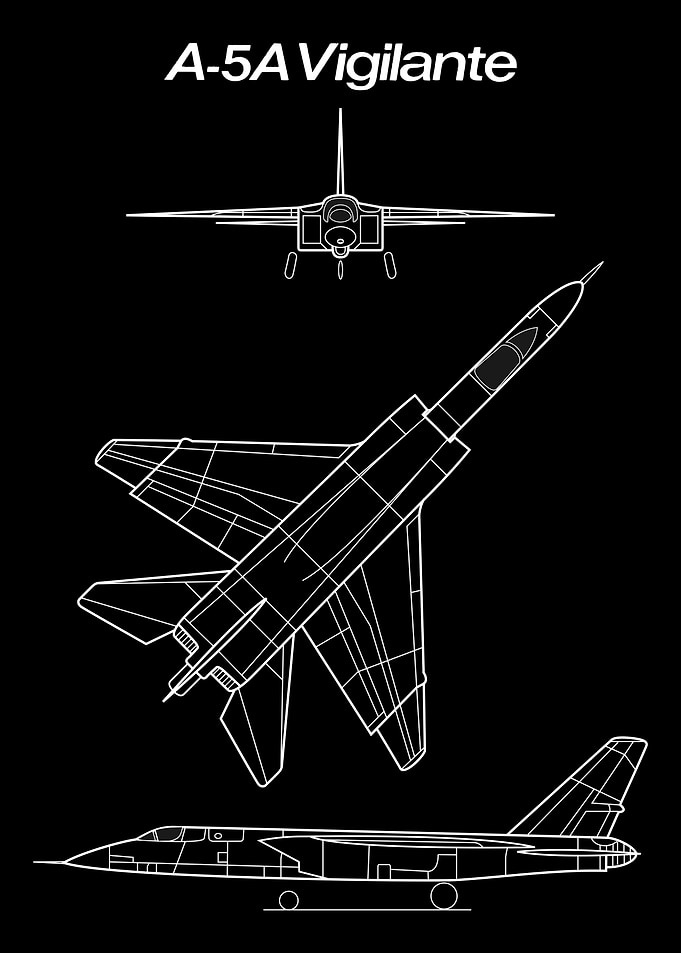 A-5A Vigilante Jet