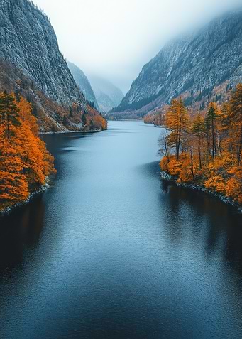 Autumn River Valley