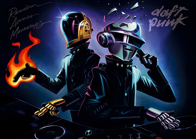 Daft Punk Album Cover