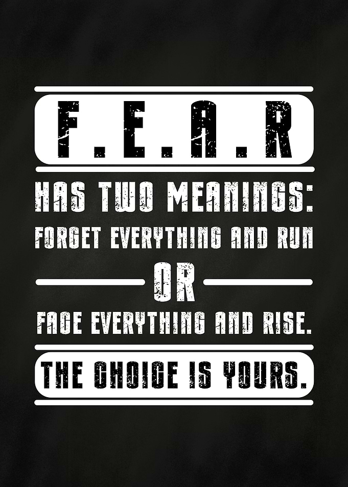 Fear Has Two Meanings