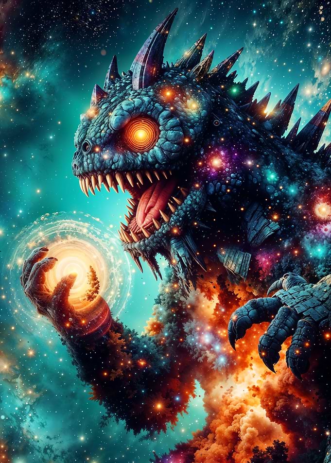 Cosmic Kaiju Monster