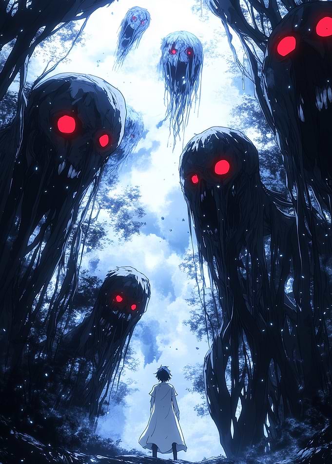 Anime Horror Scene