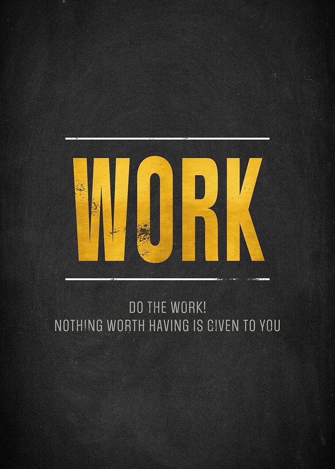 Work Poster Motivational