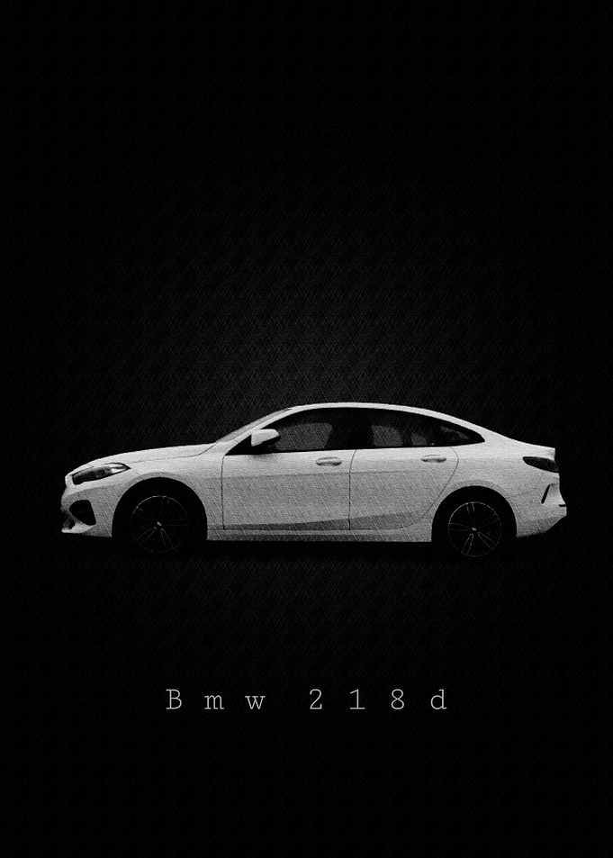 BMW 218d Side View