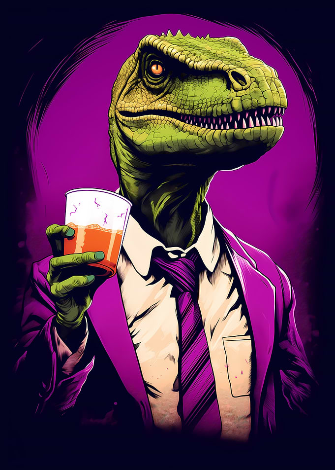 Raptor in Suit