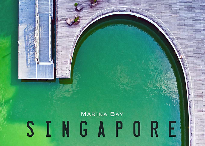 Marina Bay Singapore Aerial View