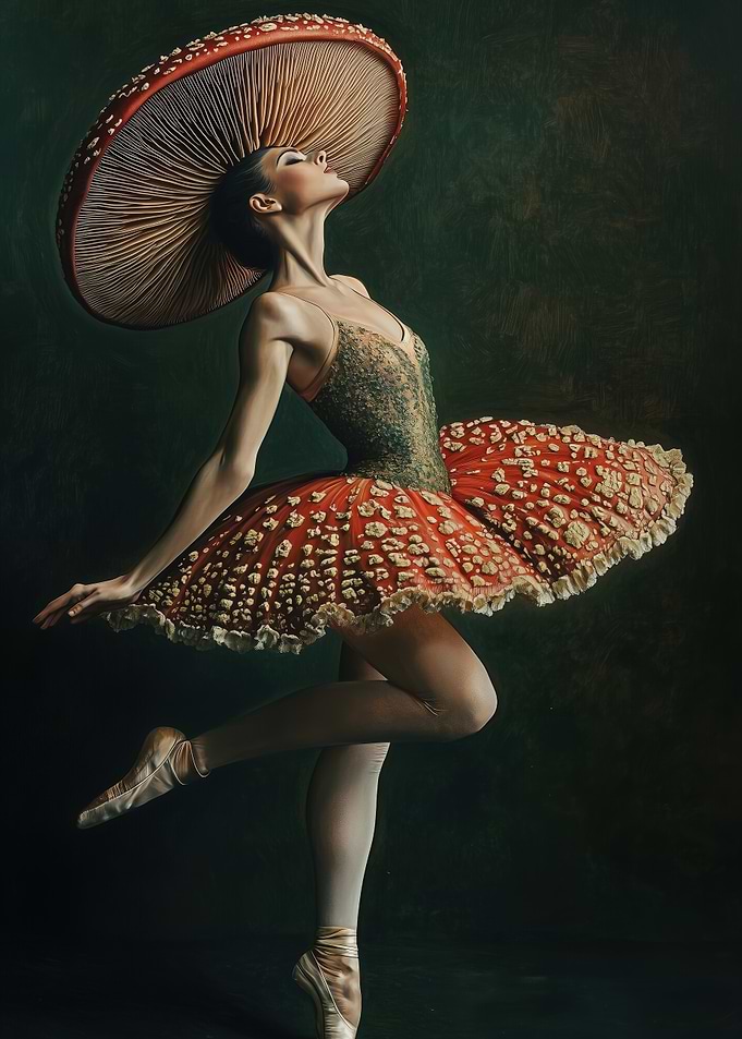 Mushroom Ballerina