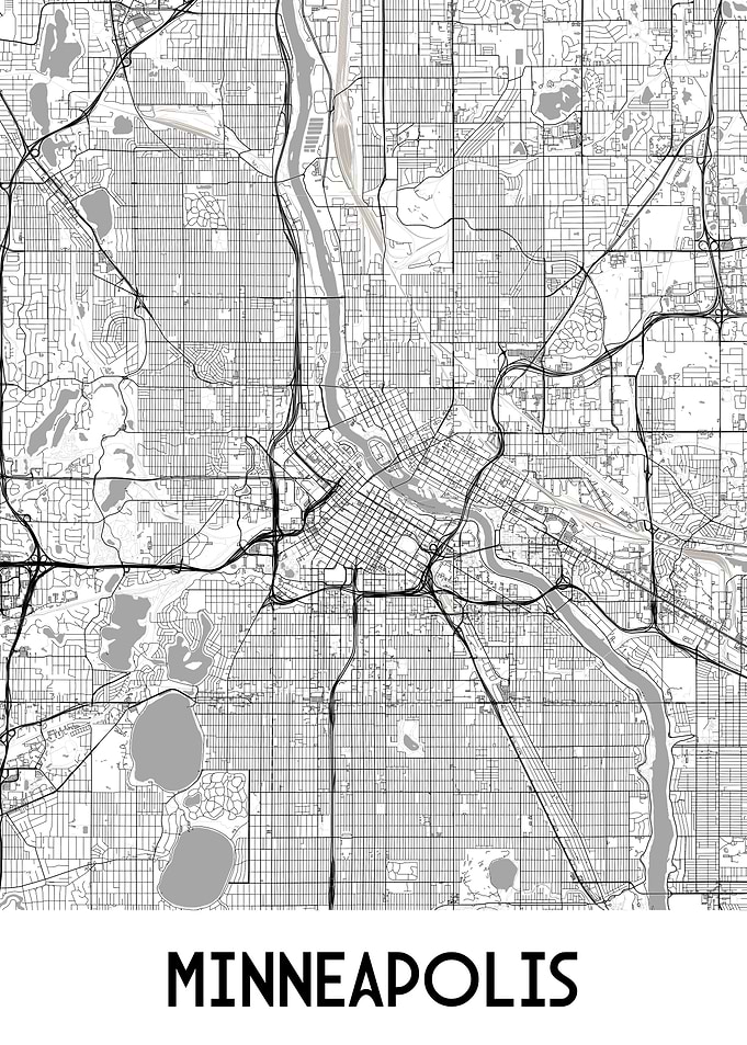 Minneapolis City Map