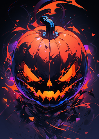 Halloween Pumpkin Art