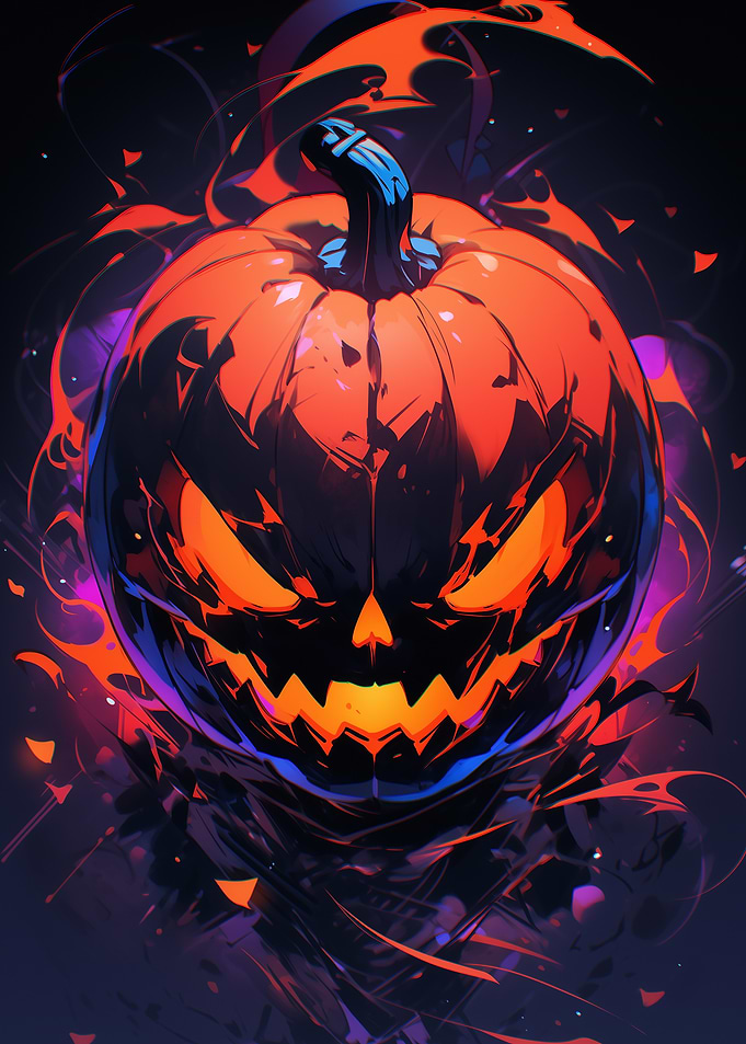 Halloween Pumpkin Art