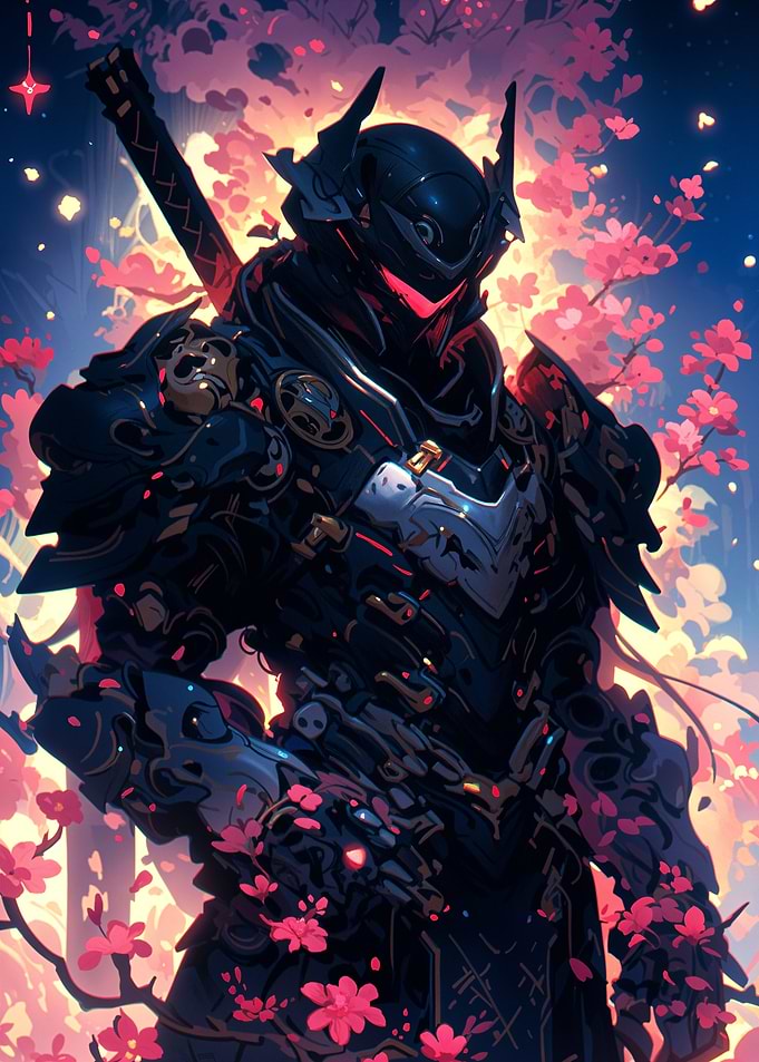 Cyberpunk Samurai