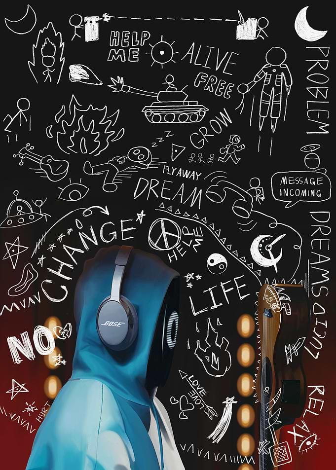 Boywithuke X Bose (doodle ver)