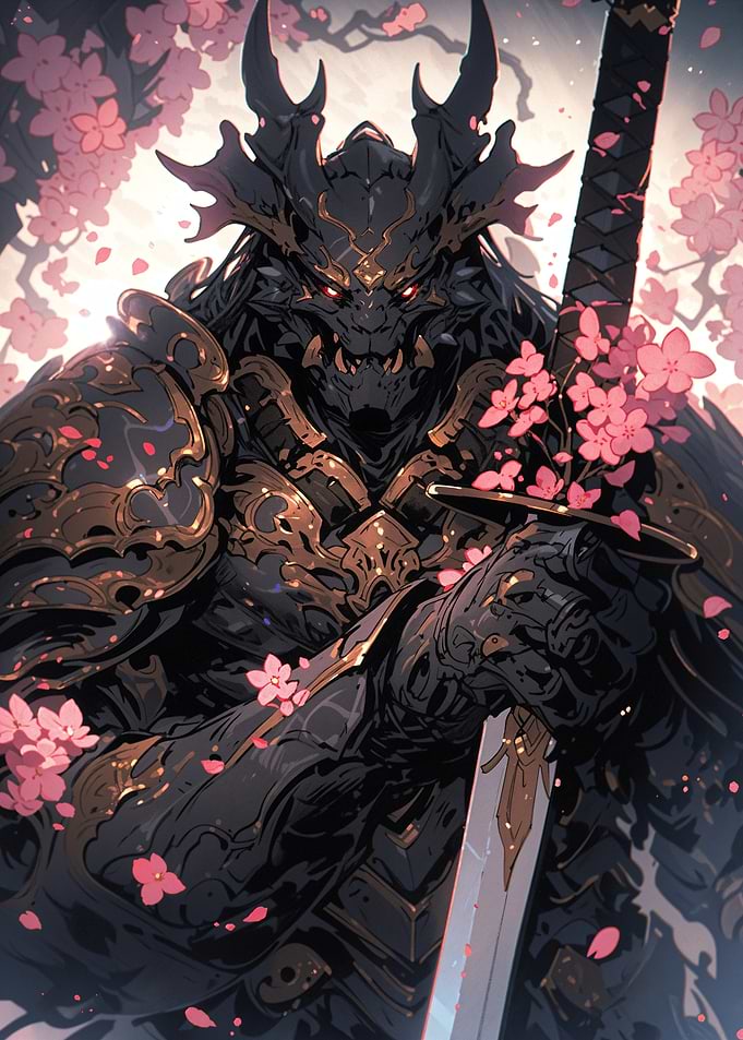 Dragon Samurai Warrior