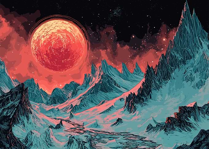 Red Planet Landscape