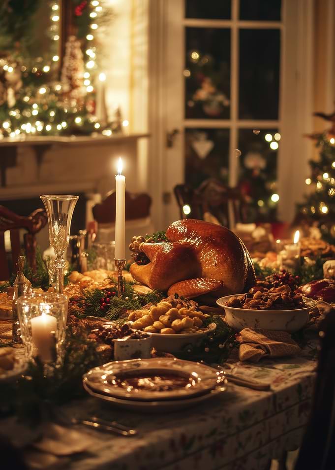 Christmas Dinner Table
