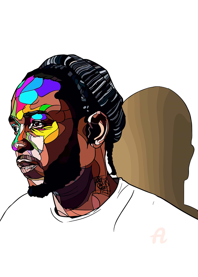Kendrick Lamar Digital Art