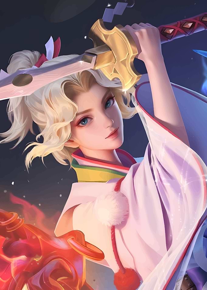 Anime Samurai Girl