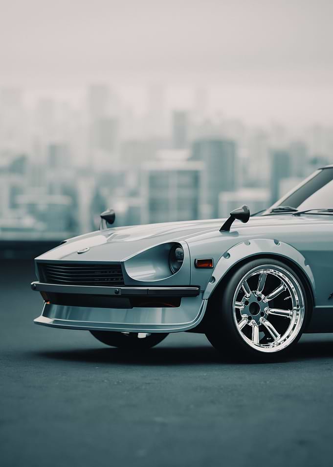 Datsun 240Z - Front View