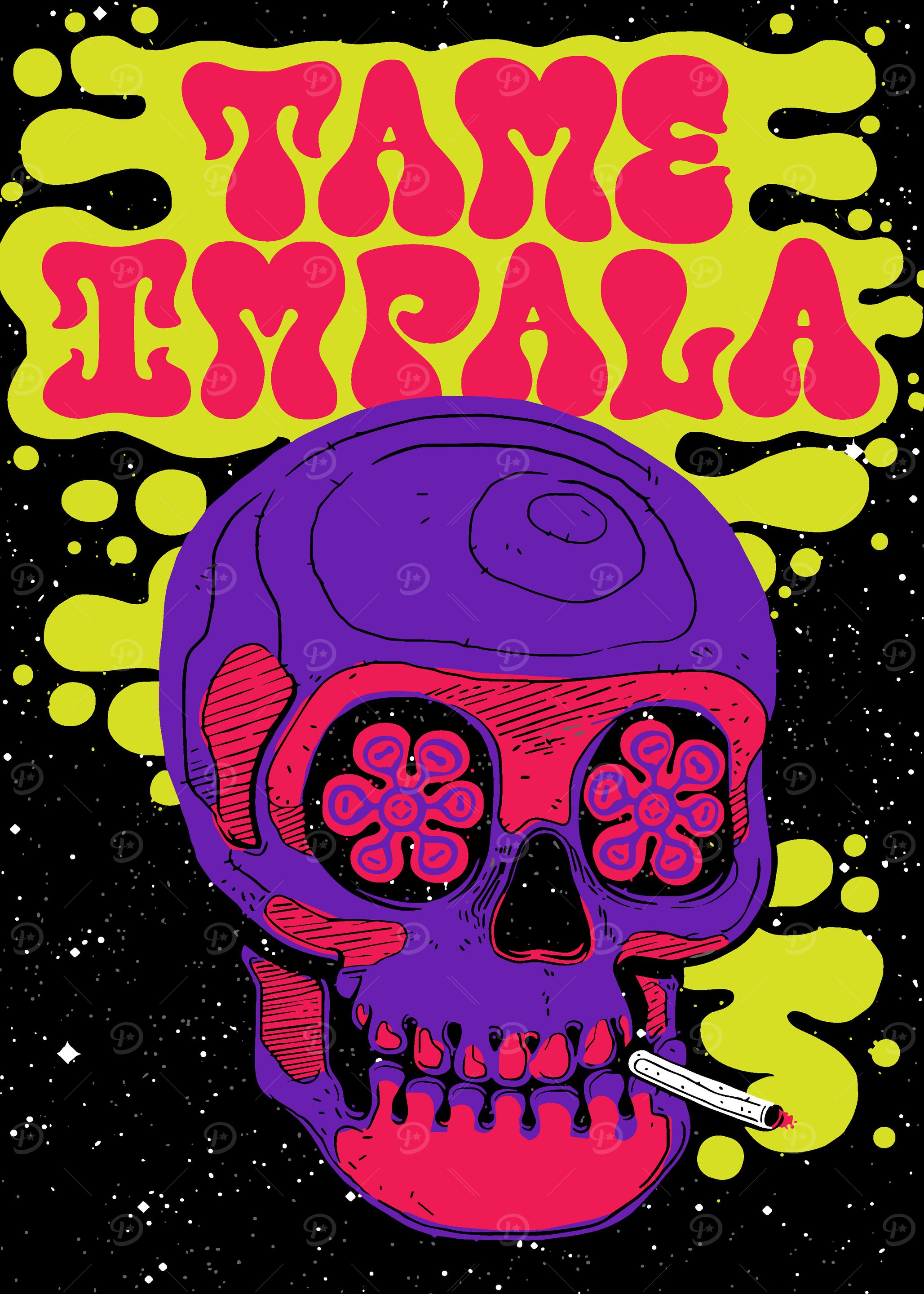 Tame Impala Skull