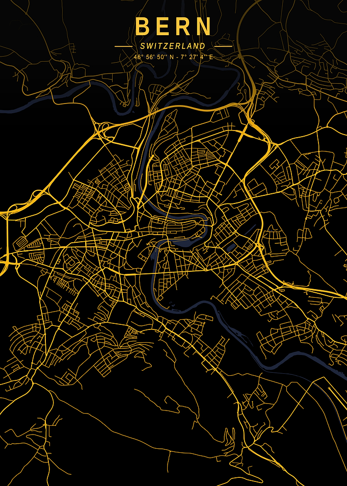Bern Golden City Map