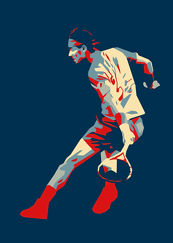 Tennis Player Hope Style Art