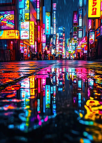 Cyberpunk Neon City