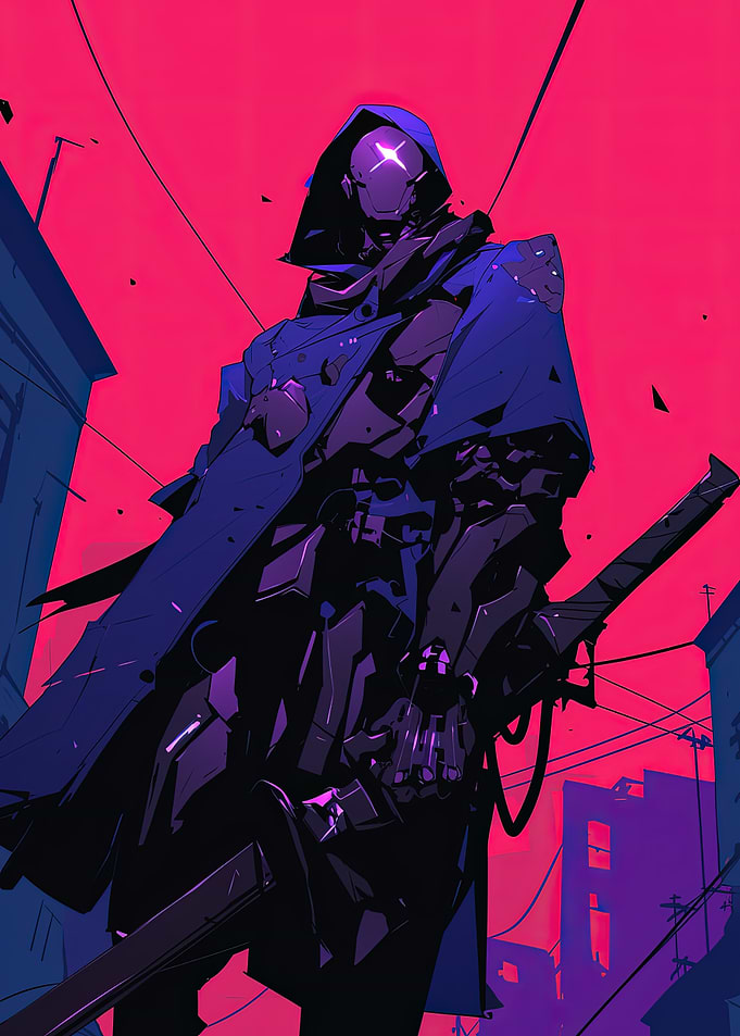 Cyberpunk Samurai