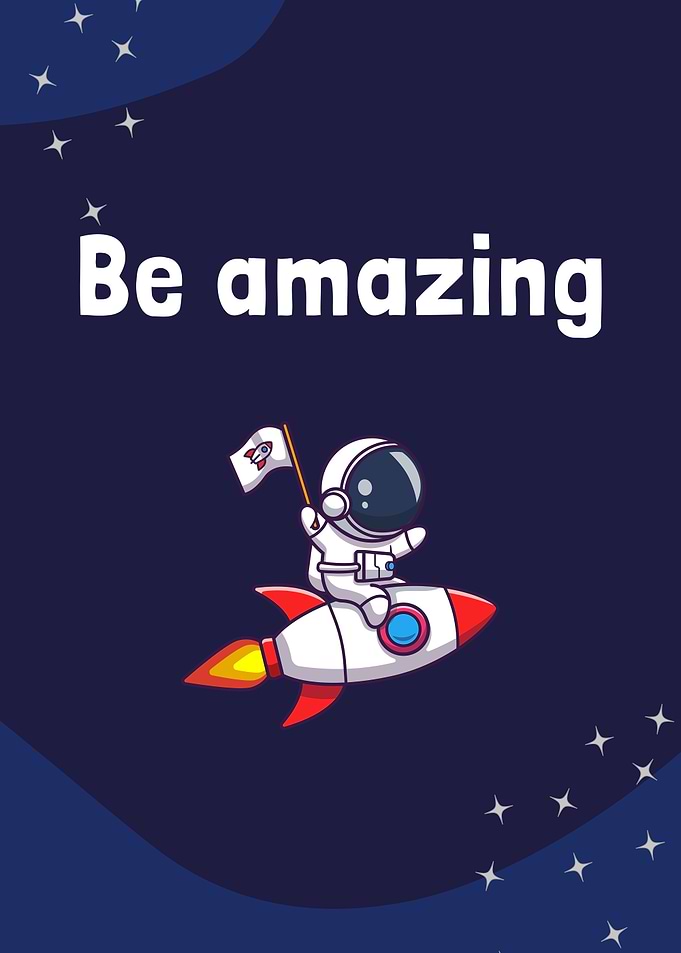 Astronaut Rocket Inspiration