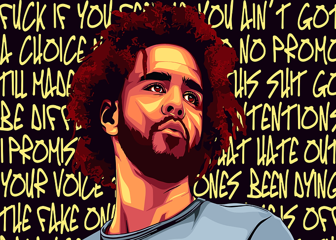 J. Cole Portrait