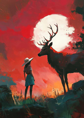 Moonlit Encounter