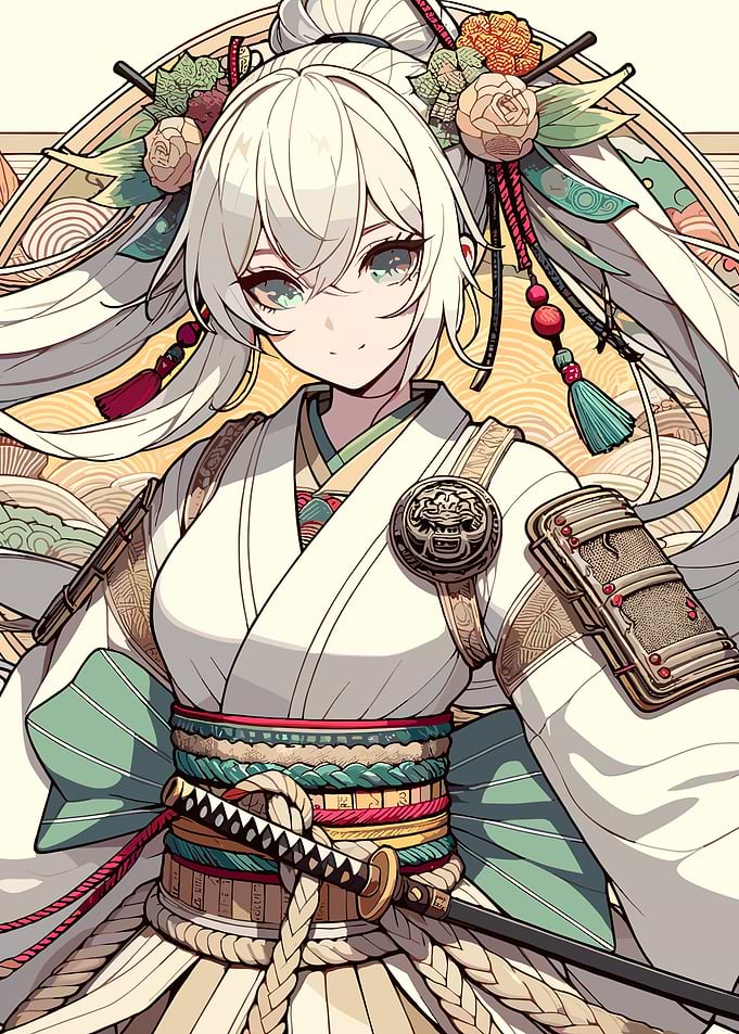Anime Samurai Girl